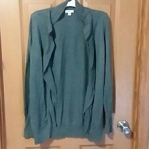 Merona ladies open cardigan size M